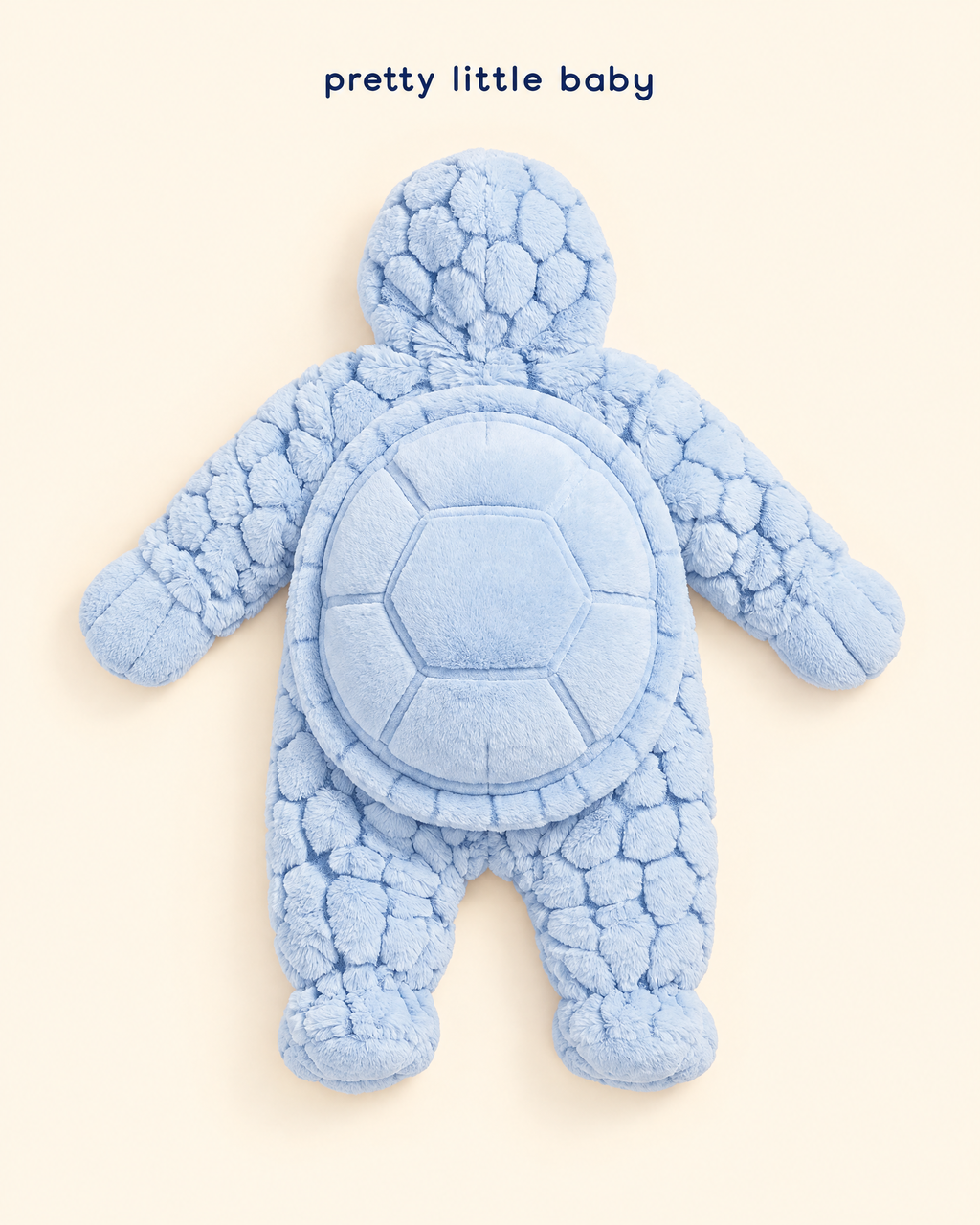 Baby turtle costume romper, footed winter snowsuit