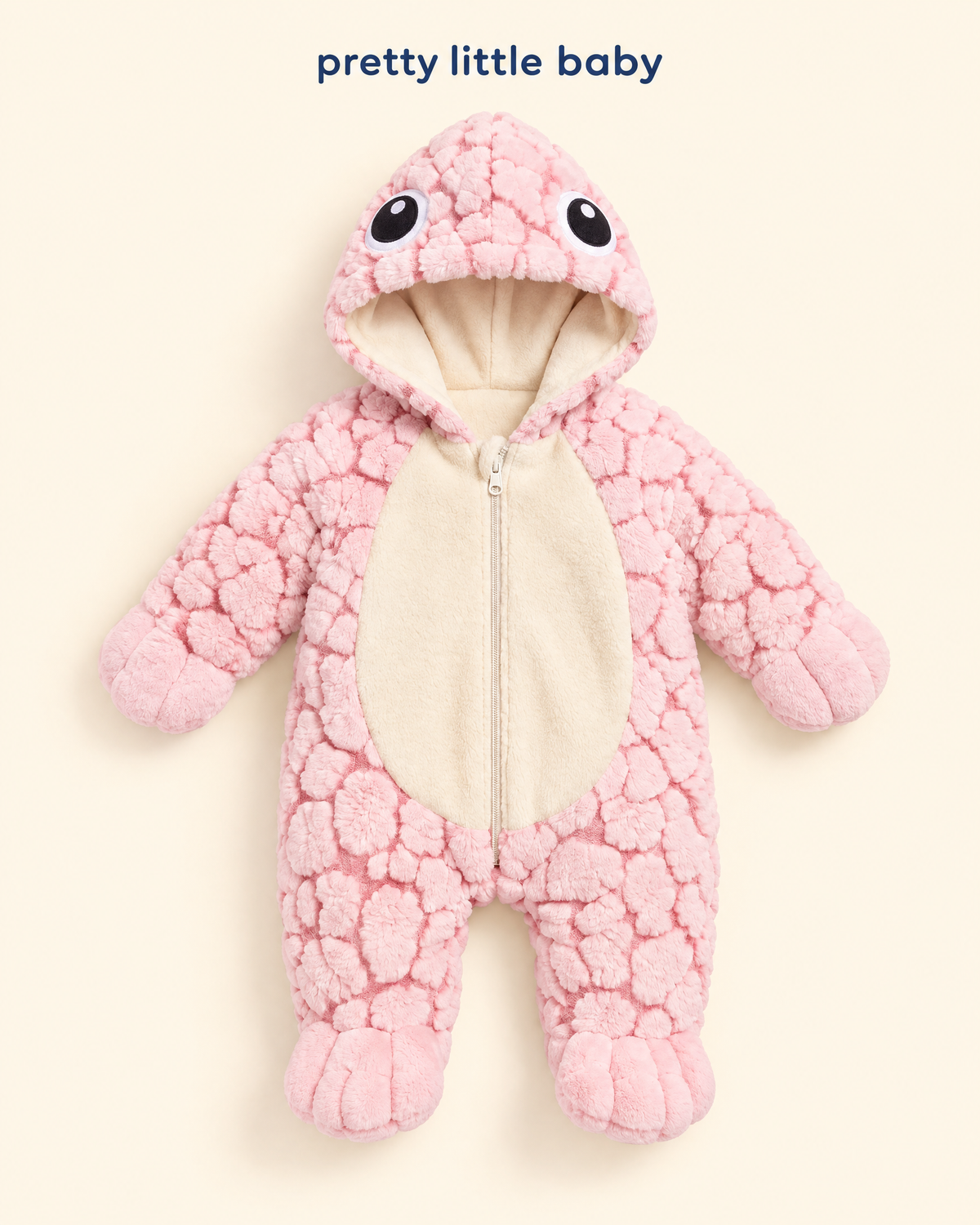 Cozy turtle baby romper for newborns and toddlers